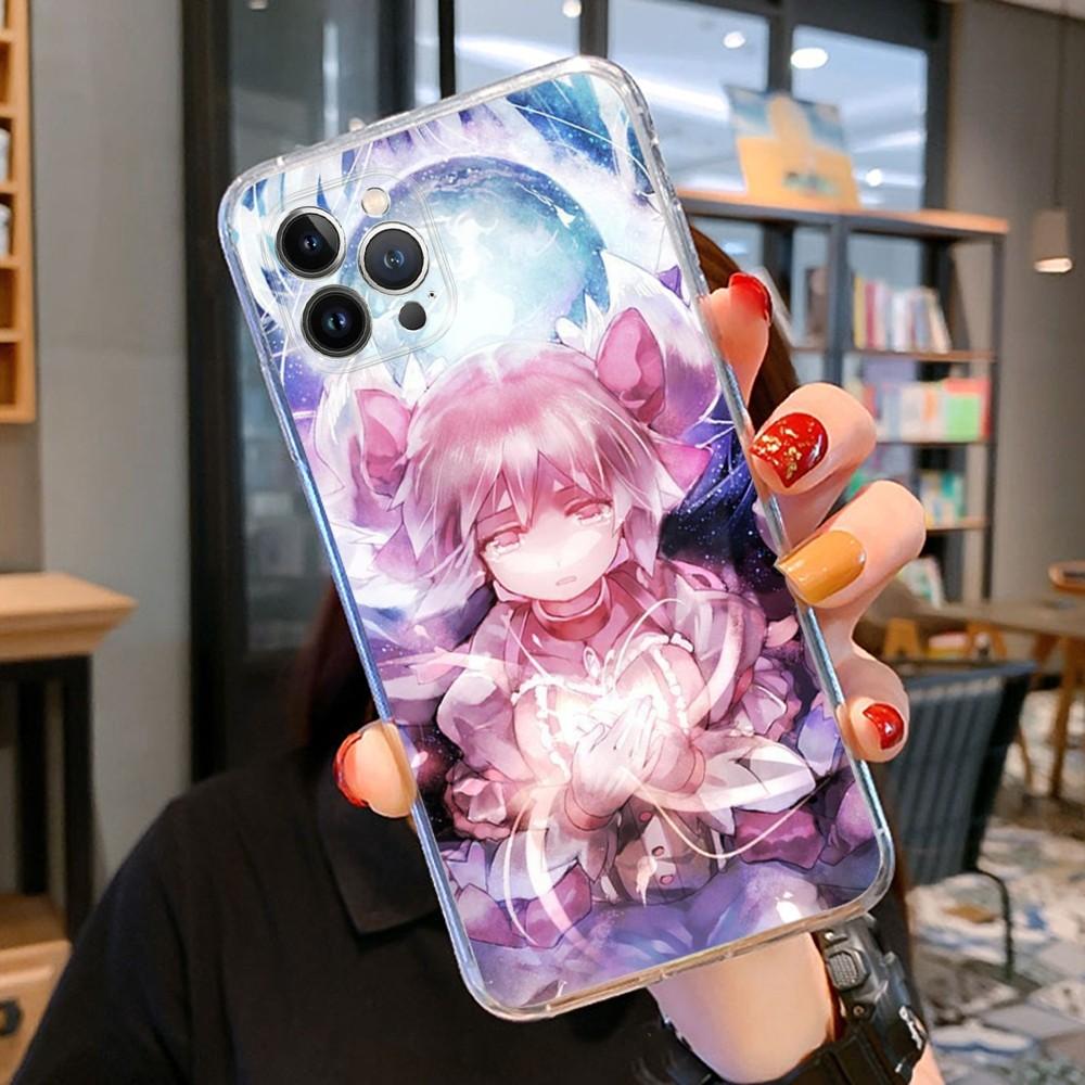 Чехол для телефона Puella Magi Madoka Magica Для iPhone 15 14 11 12 13 Mini Pro XS Max Чехол 6 7 8 Plus X XR SE 2020 Funda Shell
