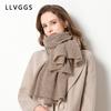 Large Pure Cashmere Women's Scarf, High-end Soft and Warm Cashmere Shawl Women's Multi-color Optional