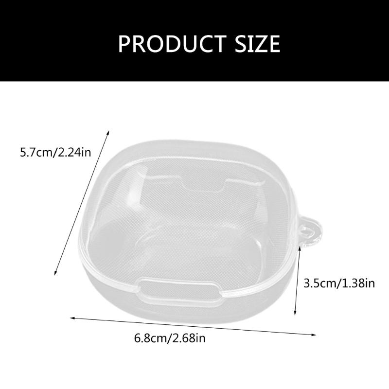 Прозрачный маленький чехол для наушников, противоударный защитный чехол, гибкий маленький защитный чехол, чехол для хранения наушников P40i