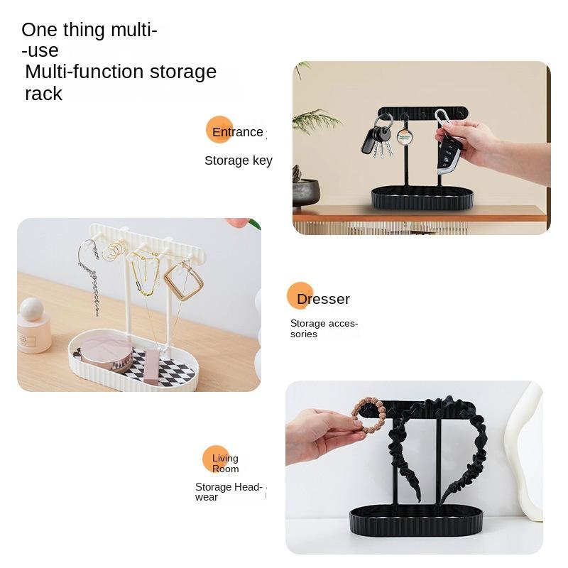 3906 Simple Desktop Necklace Bracelet Jewelry Rack Earrings Display Stand Bracelet Jewelry Storage Finishing Storage Rack