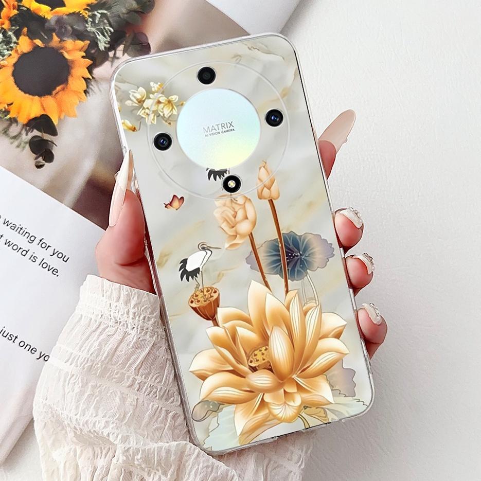 Чехол для Honor X9a Magic5 Lite Популярный Роскошный Расписной Чехол Мягкий Тонкий Чехол для Телефона Для Honor Magic 5 Lite HonorX9a Задняя Крышка Сумки