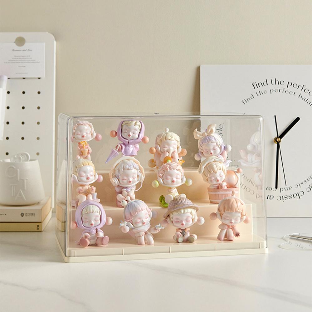 Ящик для хранения, стеллаж для демонстрации, акриловый прозрачный многослойный шкаф для демонстрации фигурок, ящик для демонстрации игрушек с украшениями Lego