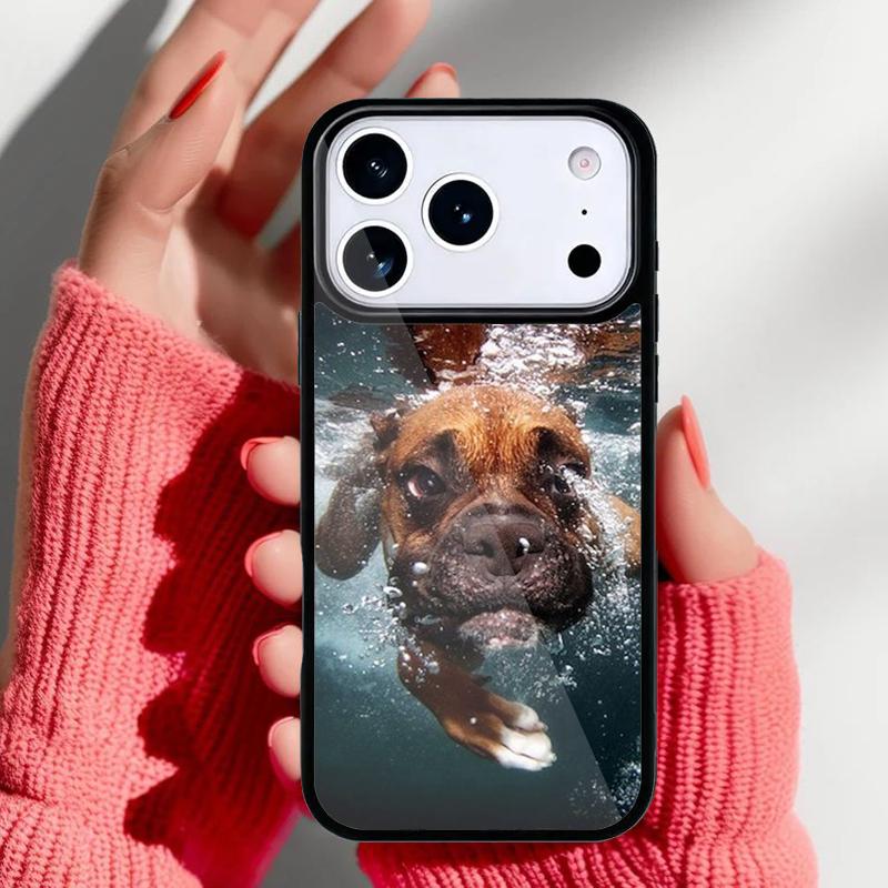 Boxer Dog Puppy Puppies Design Phone Case for iPhone 17 16 15 14 13 Pro Max Back Cover for 12 11 Pro Coque