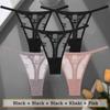 FINETOO Lace Panties for Women Sexy Underwear Comfortable G-string Intimates Lingerie Briefs Comfortable