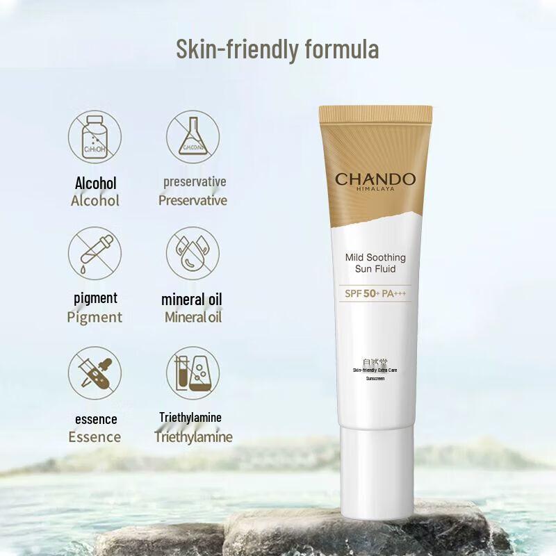CHANDO Skin-Friendly Portable Sunscreen Lotion Set