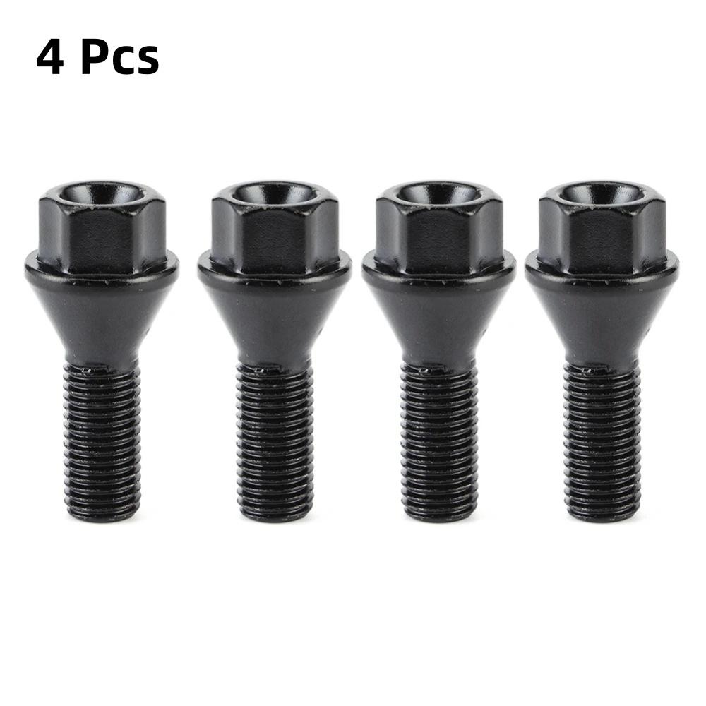 4Pcs M12 X 1.5 Wheel Lug Bolts 36136781150 36131095390 For BMW E46 E90 E39 E60