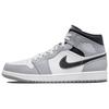 Air 1 Mid Light Smoke Grey Men Sneakers Anthracite White 554724-078