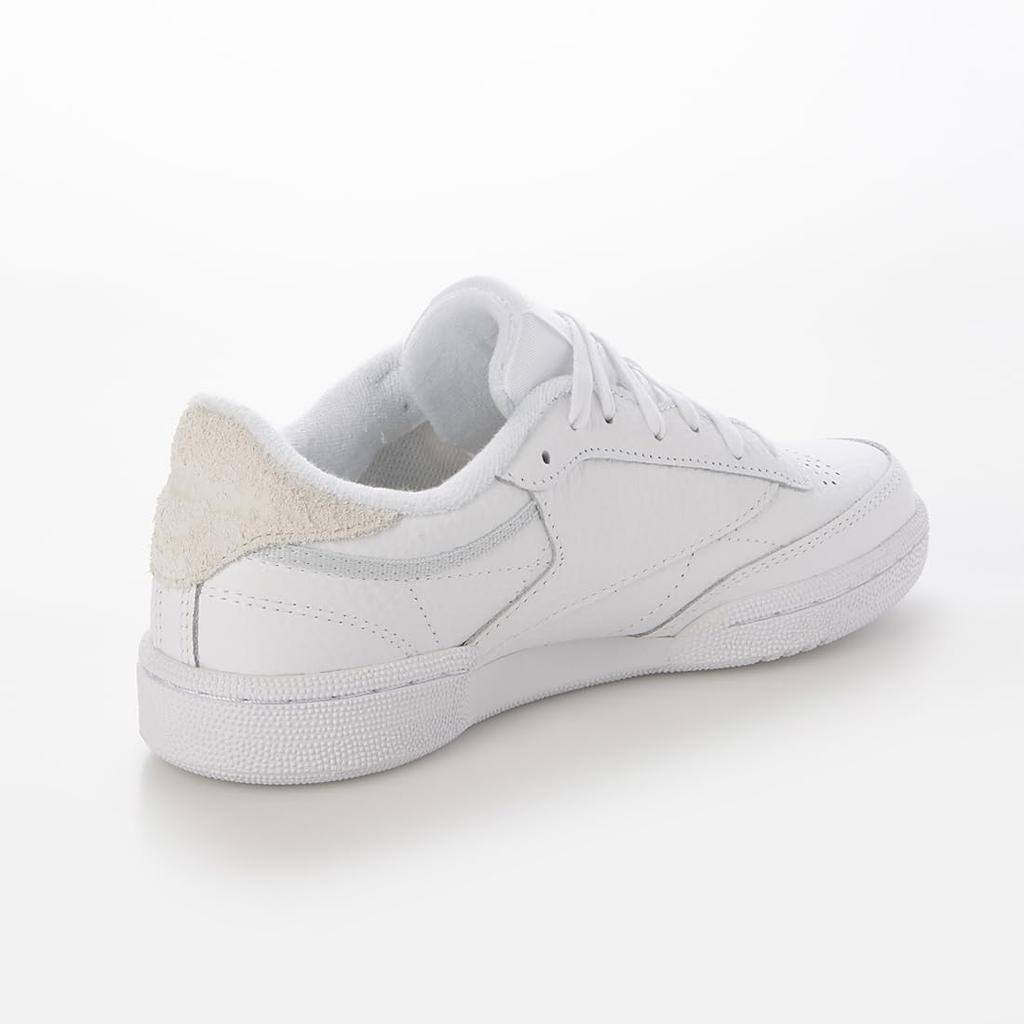 Reebok Кроссовки CLUB C 85 Премиальная кожа Мужские Белый 26,0 см