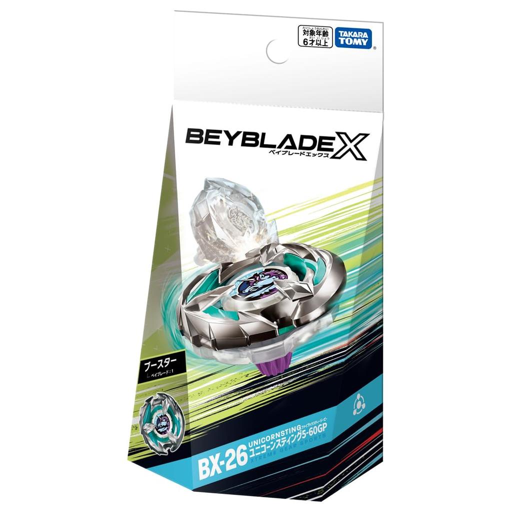 BEYBLADE X Бустер Единорог Жало BX-26 5-60GP