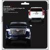 Simulation 1:24 Cadillac Escalade SUV Alloy Car Diecast Metal Model Sound & Light Toy Computer Desktop Ornaments Children Gift