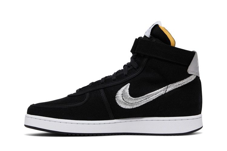 Мужские кроссовки Nike Vandal High Stussy Черный Черный/Серебристо-Белый-Зеленый