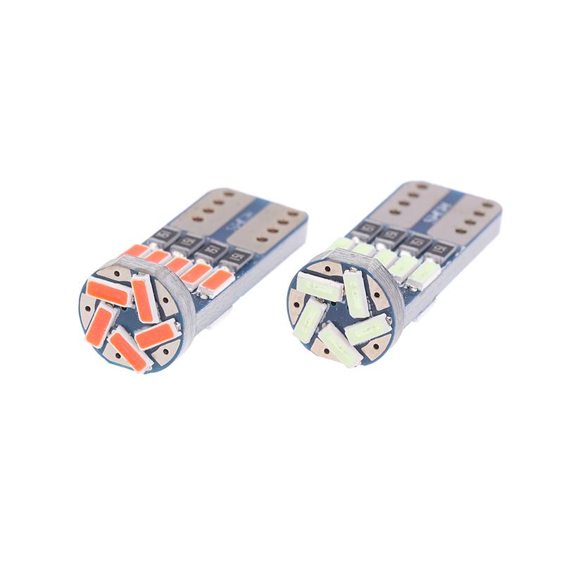 4 шт. T10 W5W Светодиодная 194 Canbus Лампа 4014/15 SMD 12V Для Салона Автомобиля Лампа Для Чтения Габаритные Огни Лампочки Номерного Знака Купольный Сигнал