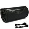 Universal Leather Steering Wheel Cover Carbon Fiber Pattern Fashion Sport Hand Stitched Soft