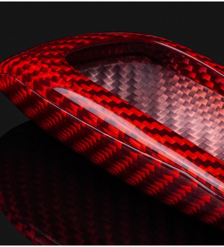 T-carbon Чехол для ключа из настоящего углеродного волокна для Hyundai Tucson 2021 года и Palisade 2023 года