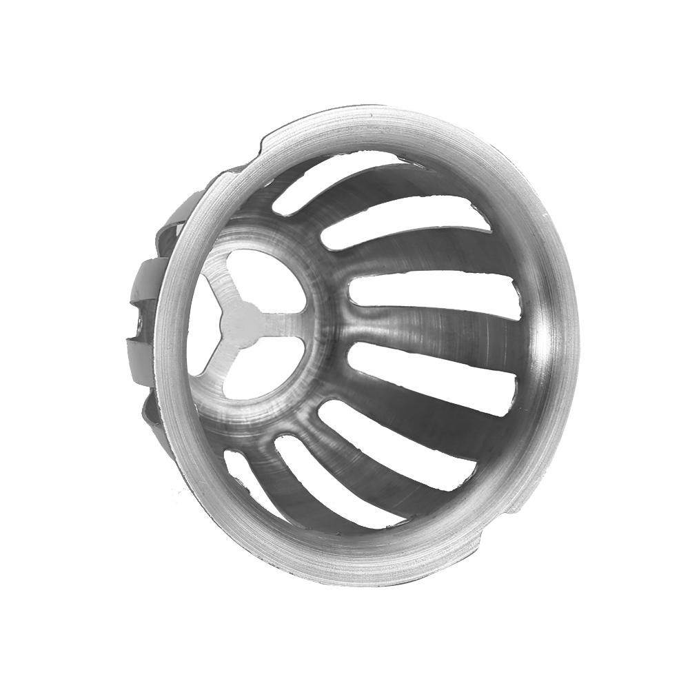 2pcs Stainless Steel Round Shape Anti Blocking Roof Drain Floor Drain for Garden Balcony