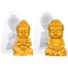 3D Форма для свечей Будда, Силиконовая форма для мастики, Molde Silicona Buda, Инструменты для изготовления восковых поделок, Декорирования, Материалы для изготовления изделий из смолы, Velas