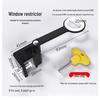 Outward Opening Window Windproof Support Rod & Child Safety Lock with Micro Ventilation Feature