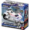 Takara Tomy Tomica Job Labor Police Unite Vehicle White Motorcycle Toy for Ages 3 and Up