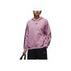 Brooklyn Fleece Logo Simple Letter Теплая удобная трикотажная толстовка с капюшоном Женская толстовка Orchid-Purple FV7171-522