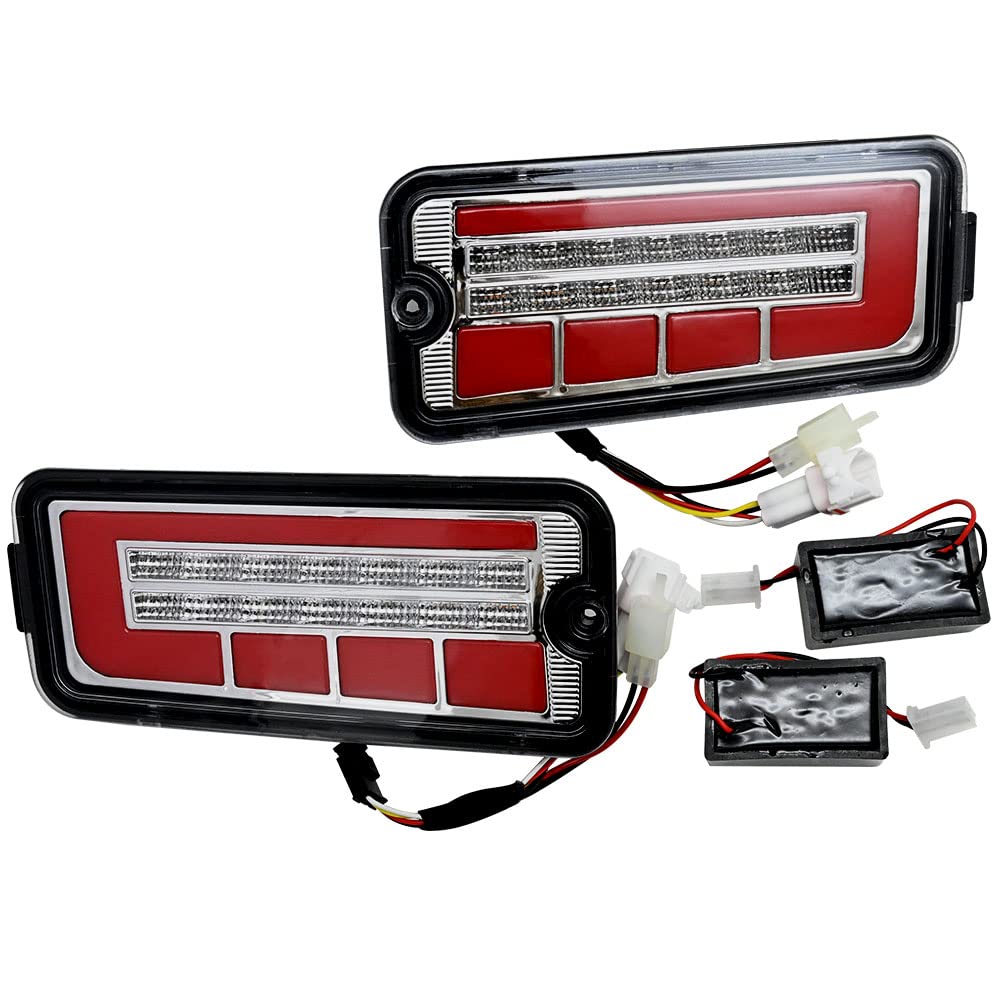 Светодиодные задние фонари с прозрачными последовательными указателями поворота для и и S510U Настраиваемый автомобиль поздней модели Hijet, Pixis, S500P, S500U, S510P, грузовики. детали.