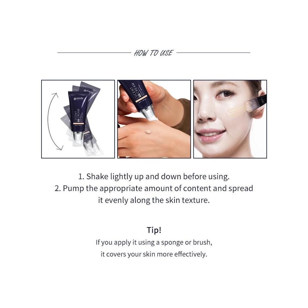 EYENLIP Lucent BB-крем 50 мл 2 цвета (SPF50 + / PA +++)