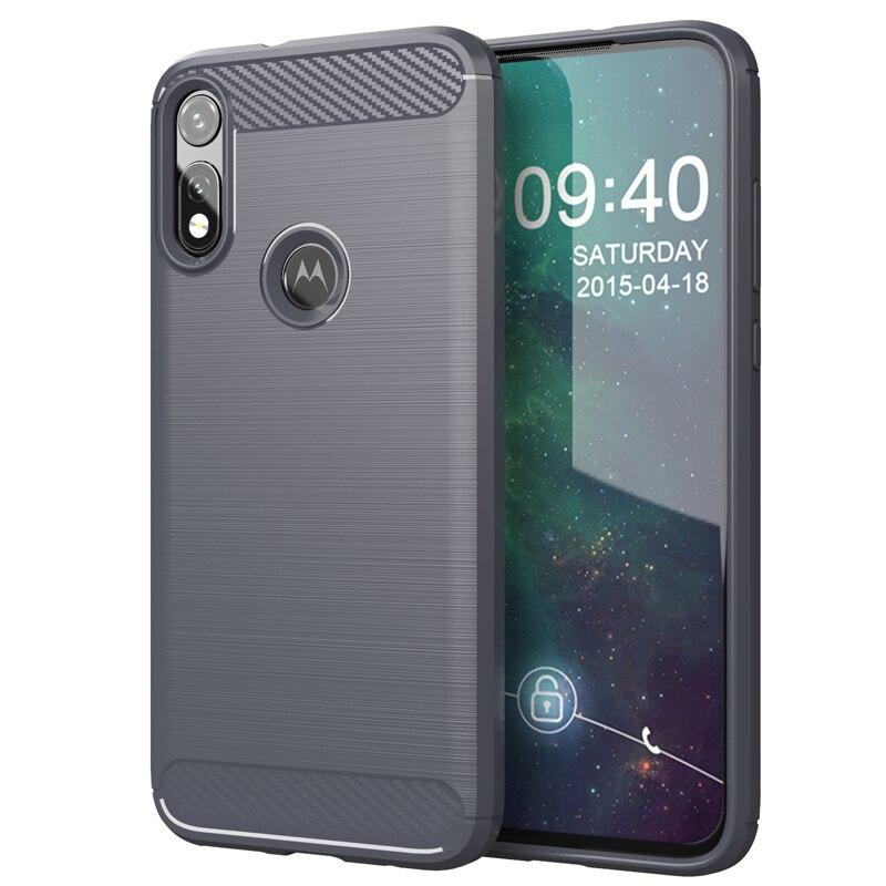 Силиконовый чехол для Motorola MOTO E 2020, противоударный чехол для moto e 2020, чехлы для телефонов, чехол из углеродного волокна, чехол Fundas