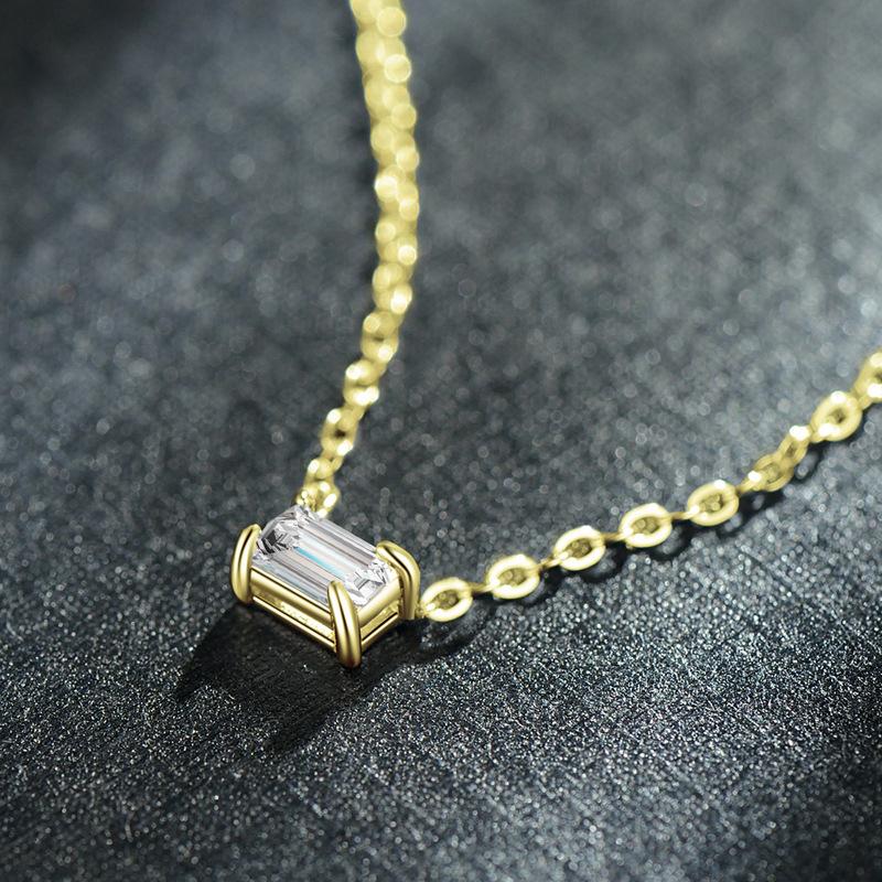 Танциз S925 стерлингового серебра Роскошное индивидуальное ожерелье с подвеской женское классическое ожерелье прилива