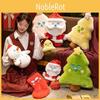 Santa Toy Plush Multi Color Design Children Room Christmas Decoration Doll Gift