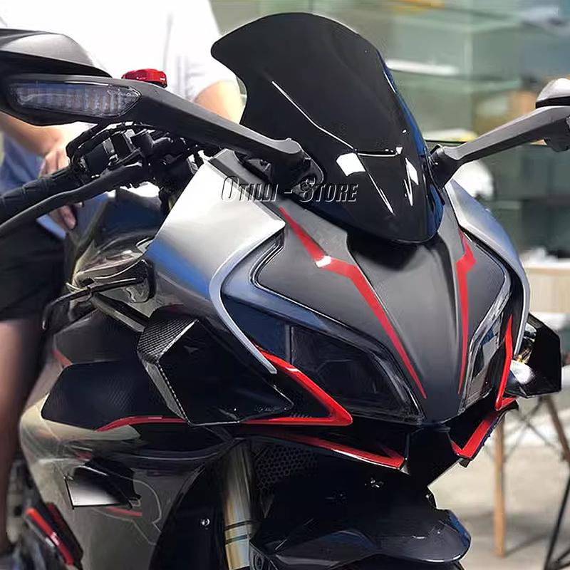 Motorcycle Windshield Windscreen For CFMOTO 450SR 450 SR 450sr 2022 2023 Odometer Visor Front Wind Shield Screen Deflectors