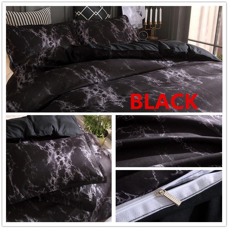 5 цветов пододеяльник мрамор постельное белье белое пододеяльник мрамор кровать одеяло постельное белье размер королевы с набором наволочек роскошная спальня
