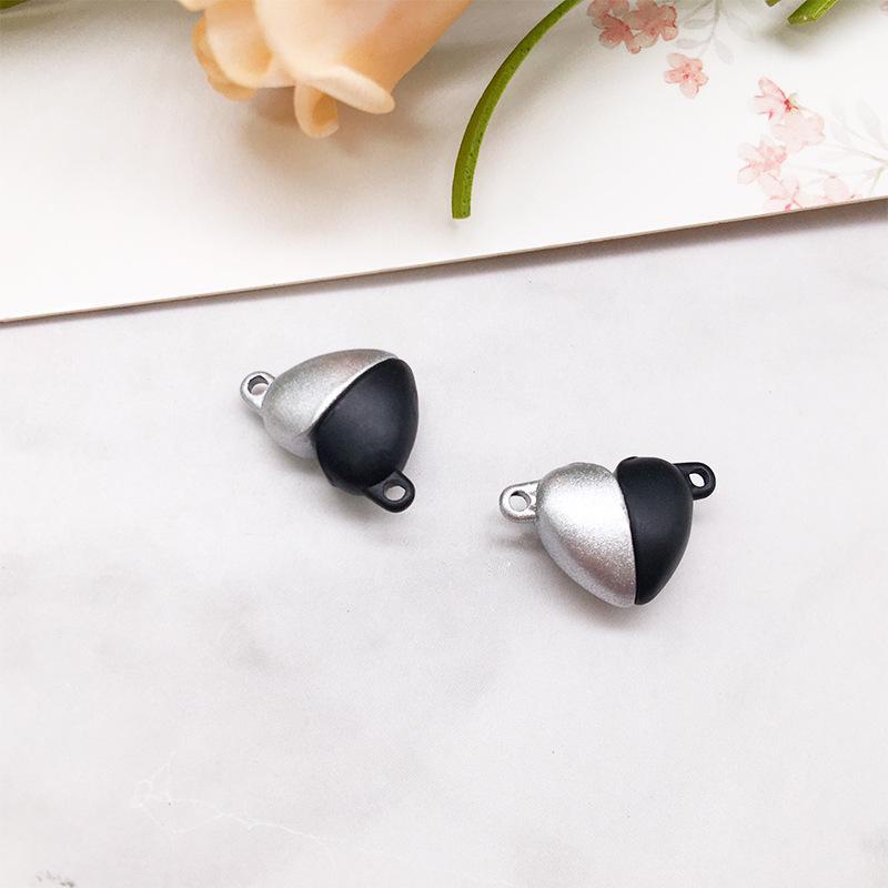 Золотая цилиндрическая магнитная пряжка для самодельных украшений ручной работы - пряжка для соединения ожерелья и браслета