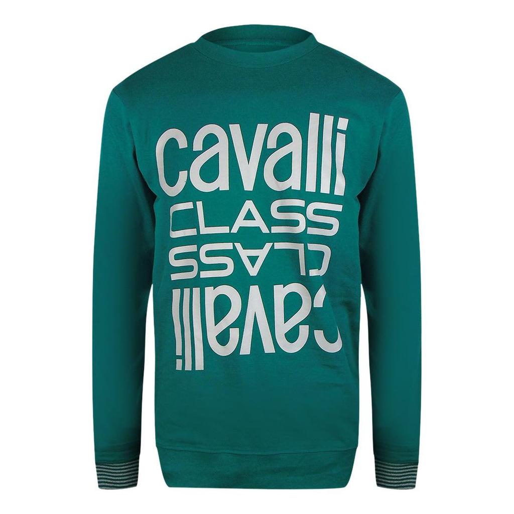Cavalli Class Unisex Adult Logo Round Neck Sweatshirt