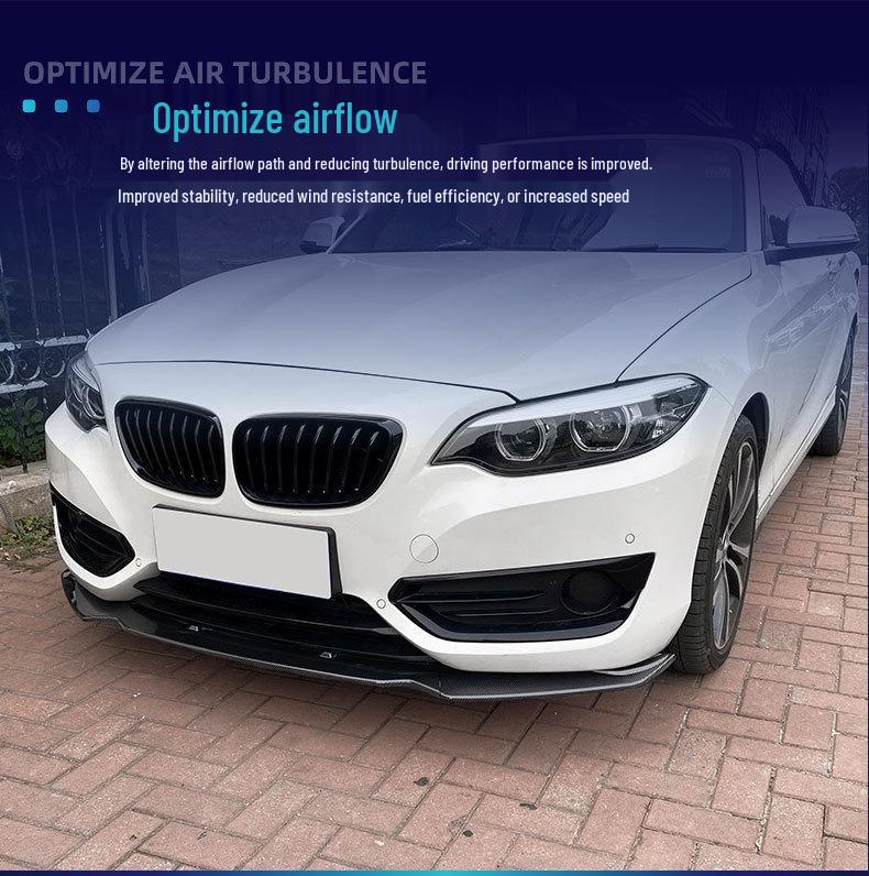 Комплект модификации переднего сплиттера губы для BMW Серии