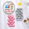 12 Holes Animal Fish Chocolate Baking Tray Marine Organism Jelly Biscuit Silicone Molds Whale Candle Soap Moulds Birthday Gifts