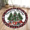 Рождественский Элегантный Плед Ковер Пуансеттия Пряничный Домик Коврик для Украшения Дома Красный Зеленый Золотой Мат Коврики для Спальни Спальни