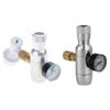 Регулятор CO2 0-60PSI Редукционные клапаны Газовый регулятор для эффективного домашнего пивоварения и производства газированной воды