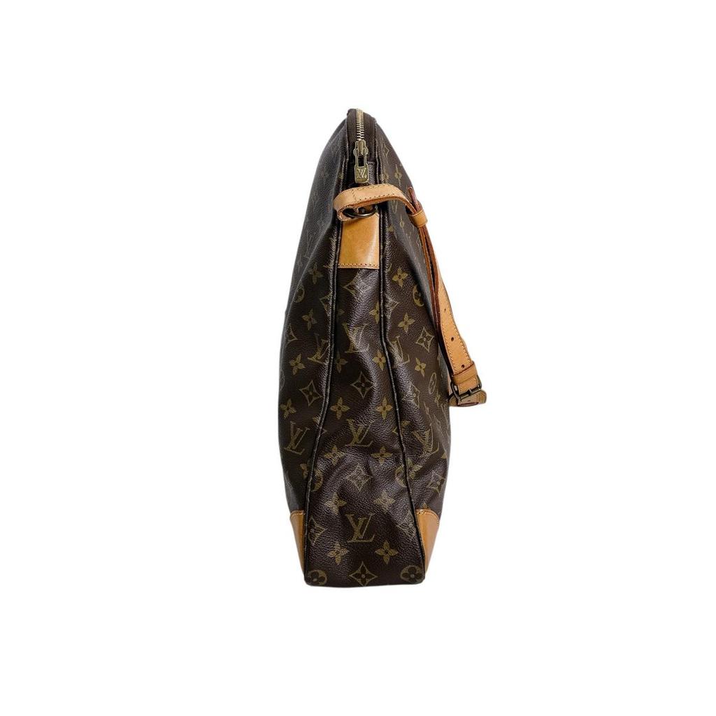 LOUIS VUITTON Monogram Ballad Shoulder Bag Monogram canvas Brown unisex M51112 Used