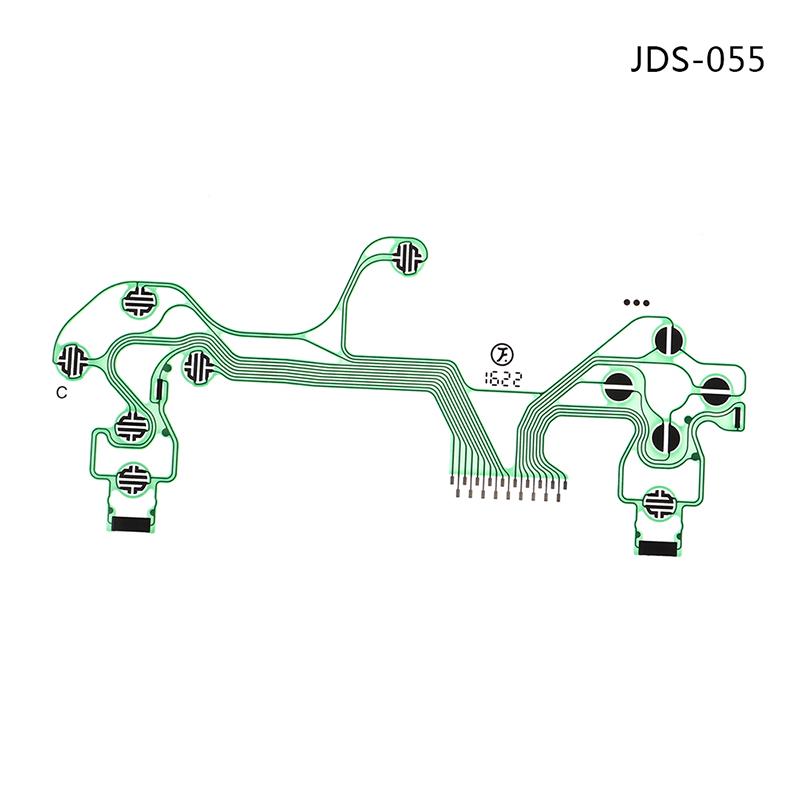 Сменные кнопки Ленточная печатная плата для контроллера PS4 Dualshock 4 Pro Slim Проводящая пленка Гибкий кабель клавиатуры PCB