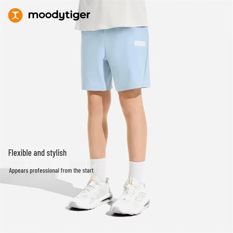 Moodytiger Boys' Soft High-Elastic Athletic Shorts
