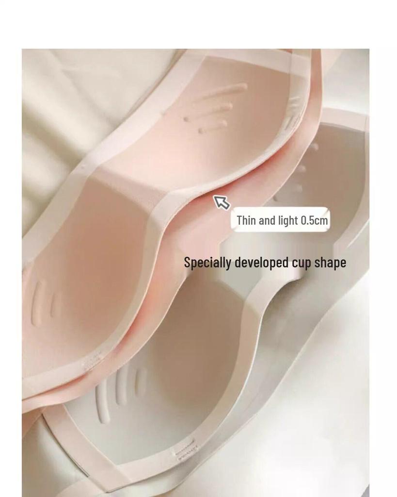 Seamless Strapless Bandeau with Non-Slip Jelly Strip for Women, Beautiful Back Design, Ideal for Small Chest