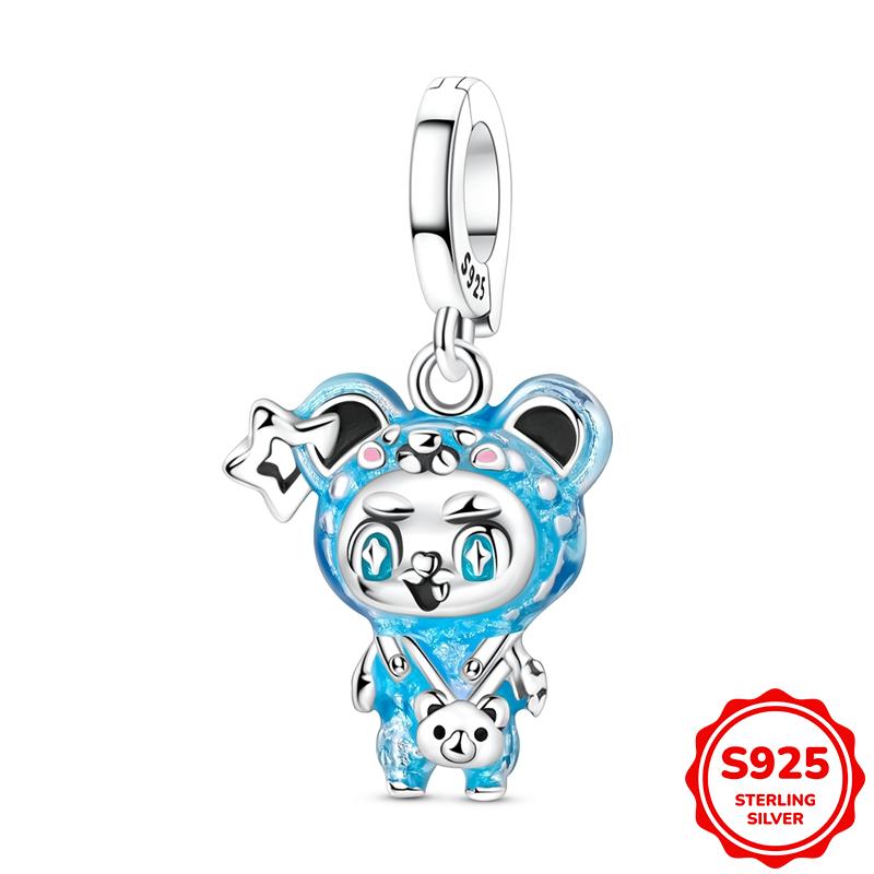 New In Copper Various Doll Series Dangle Charm Bead Fit 3Mm Bracelet Necklace For Women Pendant Luxury Diy Jewelry Gift