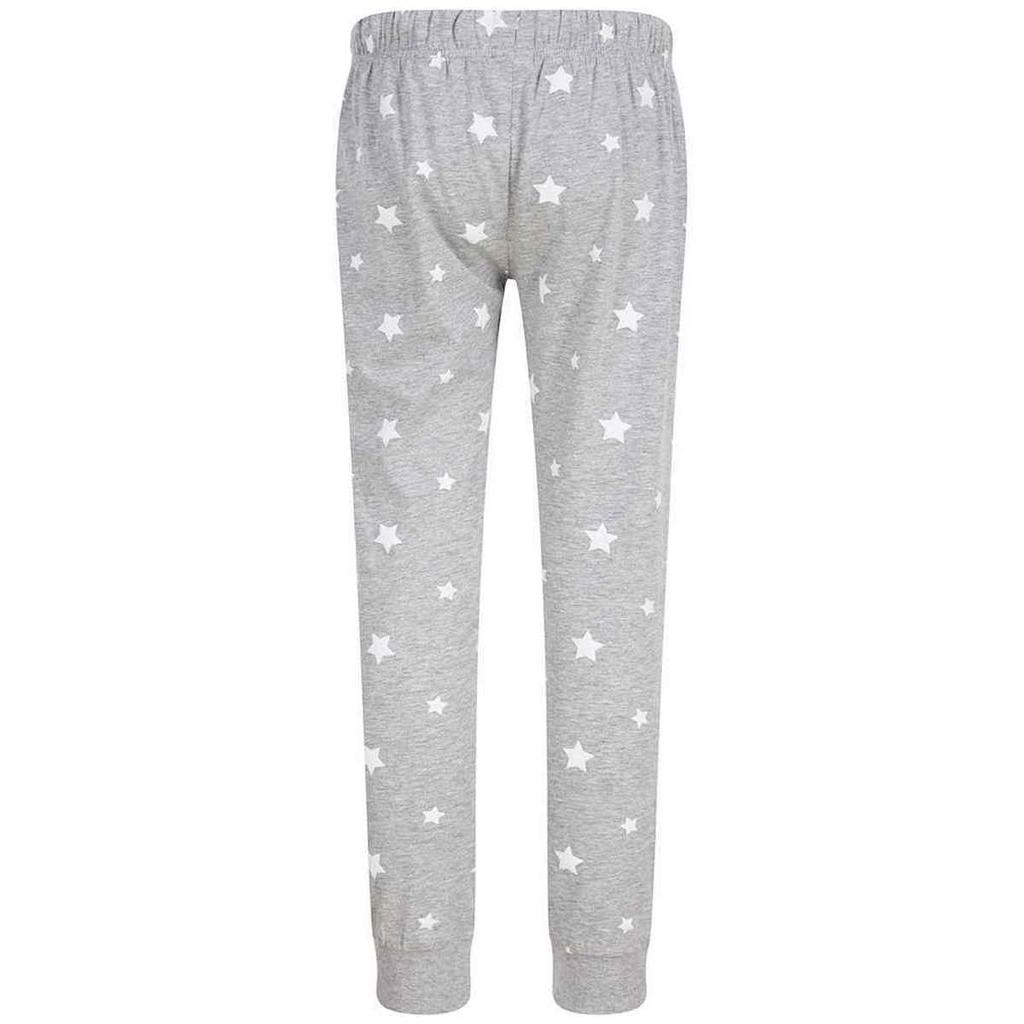 SF Minni Childrens/Kids Heather Stars Pyjama Bottoms