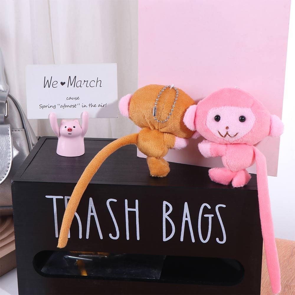 Плюшевая игрушка обезьянка, кукла, брелок, подвеска для сумки, плюшевая игрушка обезьянка, подвеска-обезьянка, подвеска для рюкзака