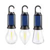 4Pcs Solar Camping Lights 3 Modes Waterproof Tent Lantern Rechargeable LED Lights for Hiking