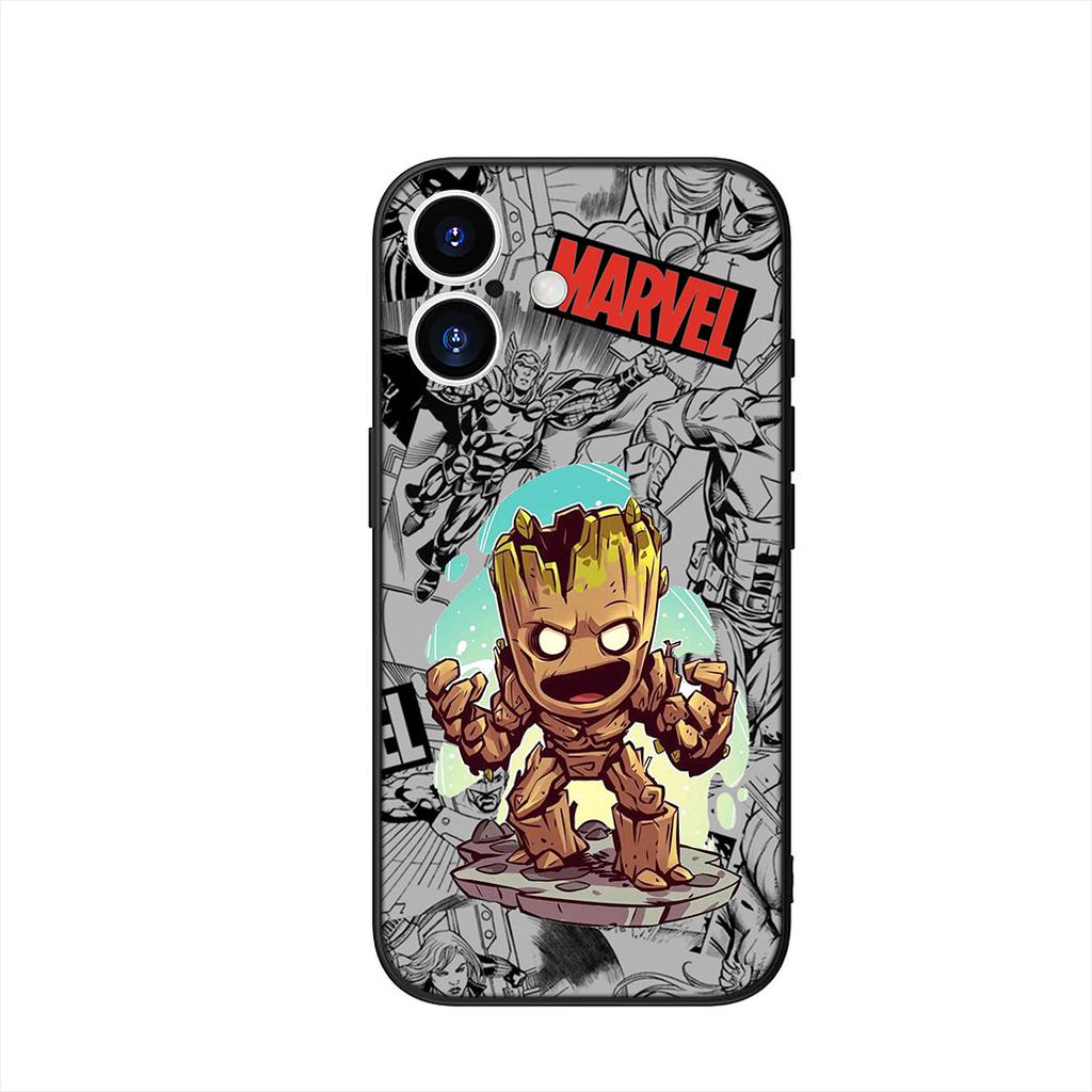 Hulk Marvel Sticker Groots Case for Motorola Moto G04 G13 G14 g45 G22 G23 G20 G32 G34 G35 G64 G82 G84 G53 G60 G72 E14 E15 E13