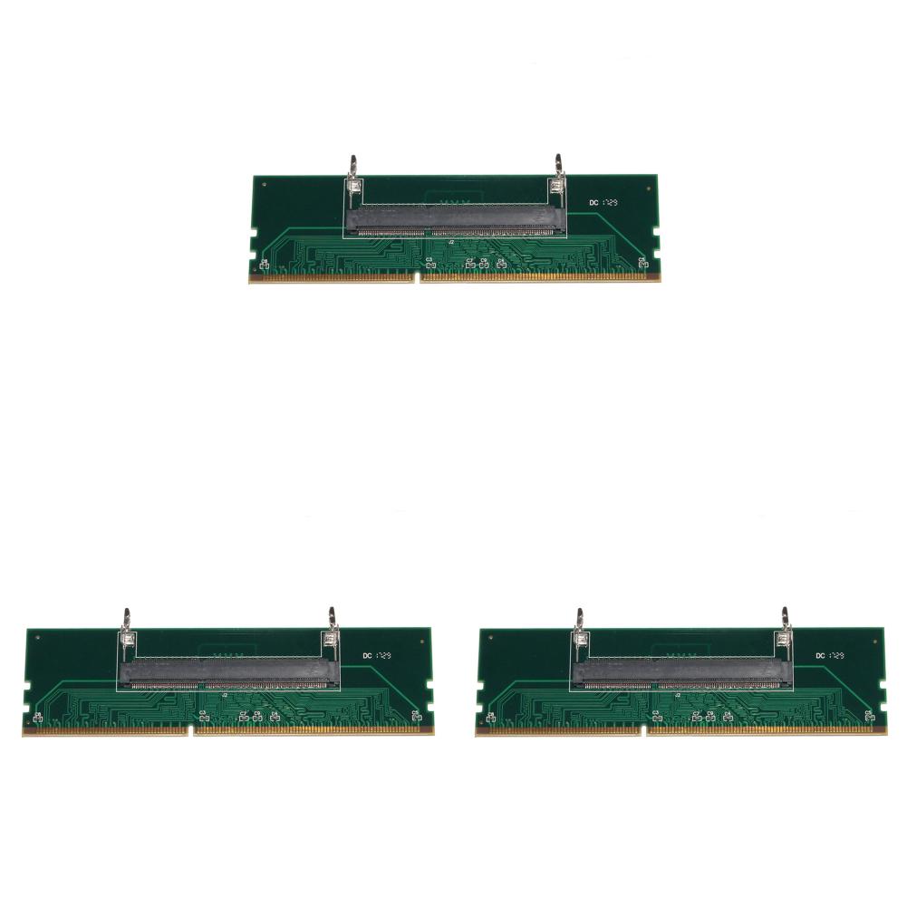 1-5Pcs Laptop DDR3 SODIMM To Desktop DIMM Memory Connector Cards Converter Adapter Support 1.5V DDR3 Memory Connector Adapter