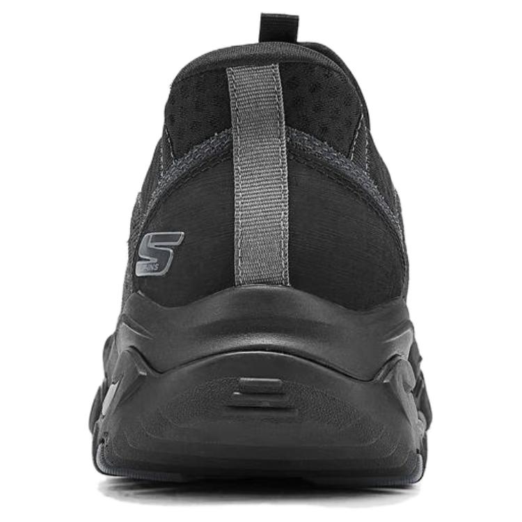 Skechers ArchFit Удобные Универсальные Низкие Уличные Функциональные Ботинки Мужская обувь Черный 237778C-DKGY