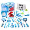 Cute Stone Doctor Play Educational 30 Piece Food Hygiene Play Pretend Dentist Storage Case Tools with Lights and Sound Birthday Kindergarten