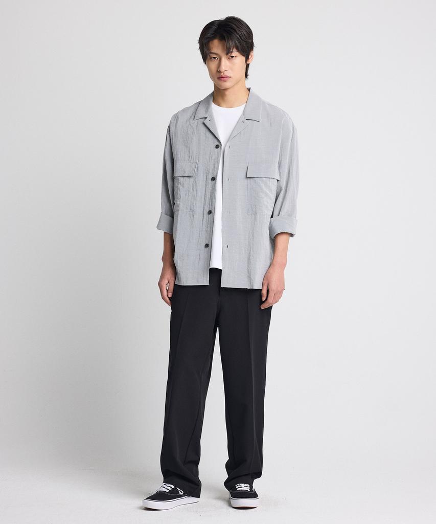STCO Codigallery Comfort Twill Slacks Charcoal (Semi-Wide Fit)_Cpava05Nsc