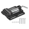 Flat Drill Press Vise American Style Accurate Mini Bench Vise for Home Mechanical Maintenance
